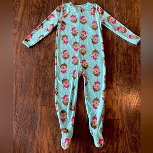 Carter’s Child of Mine, one-piece footie/footed fleece pajamas